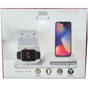 Sarina 3-in-1 Device Stand Desktop Charging Station